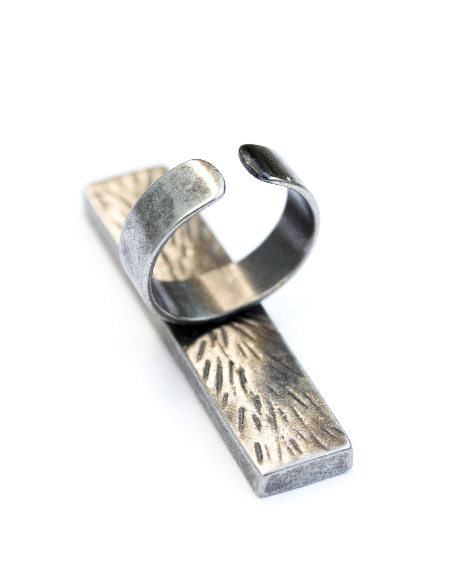 Big Circuit Board Statement ring 