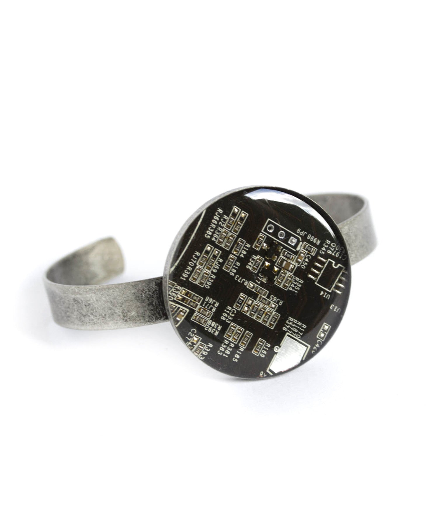 Circuit board Cuff bracelet