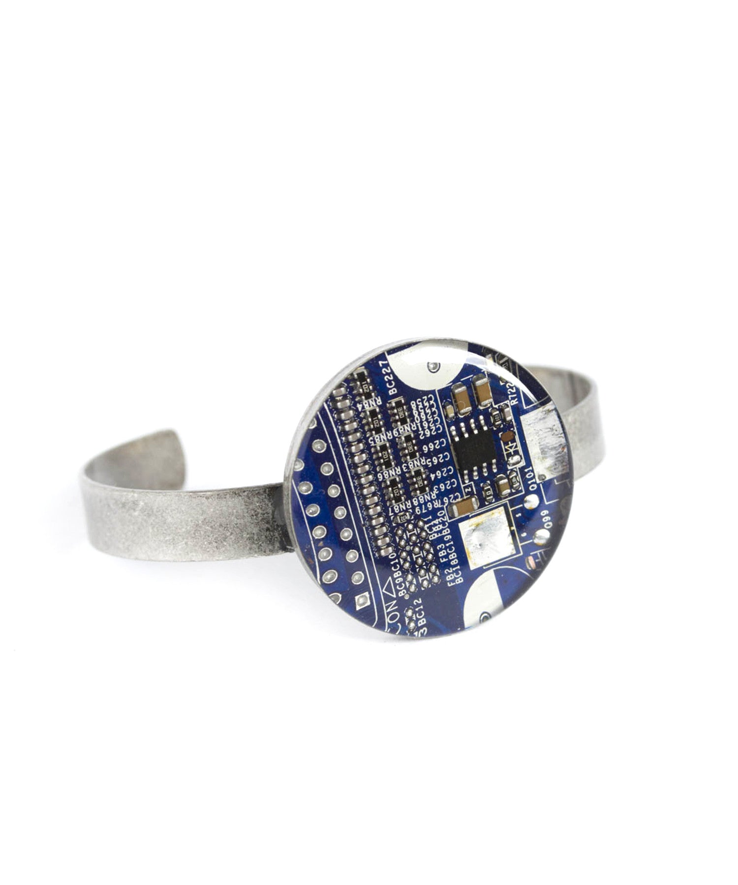 Circuit board Cuff bracelet