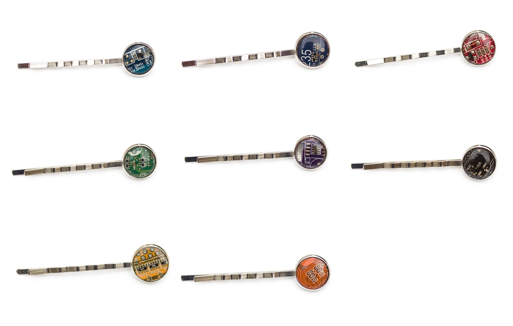 hair pin made of circuit board