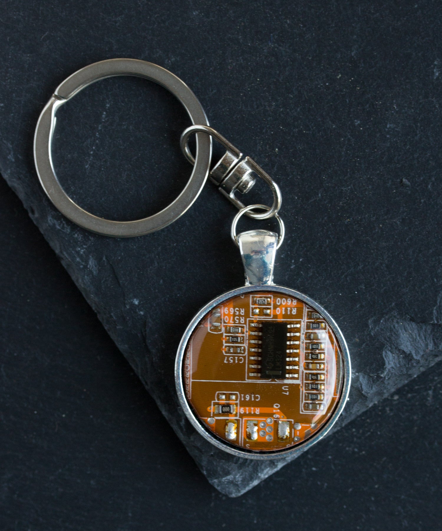 Circuit board keyring