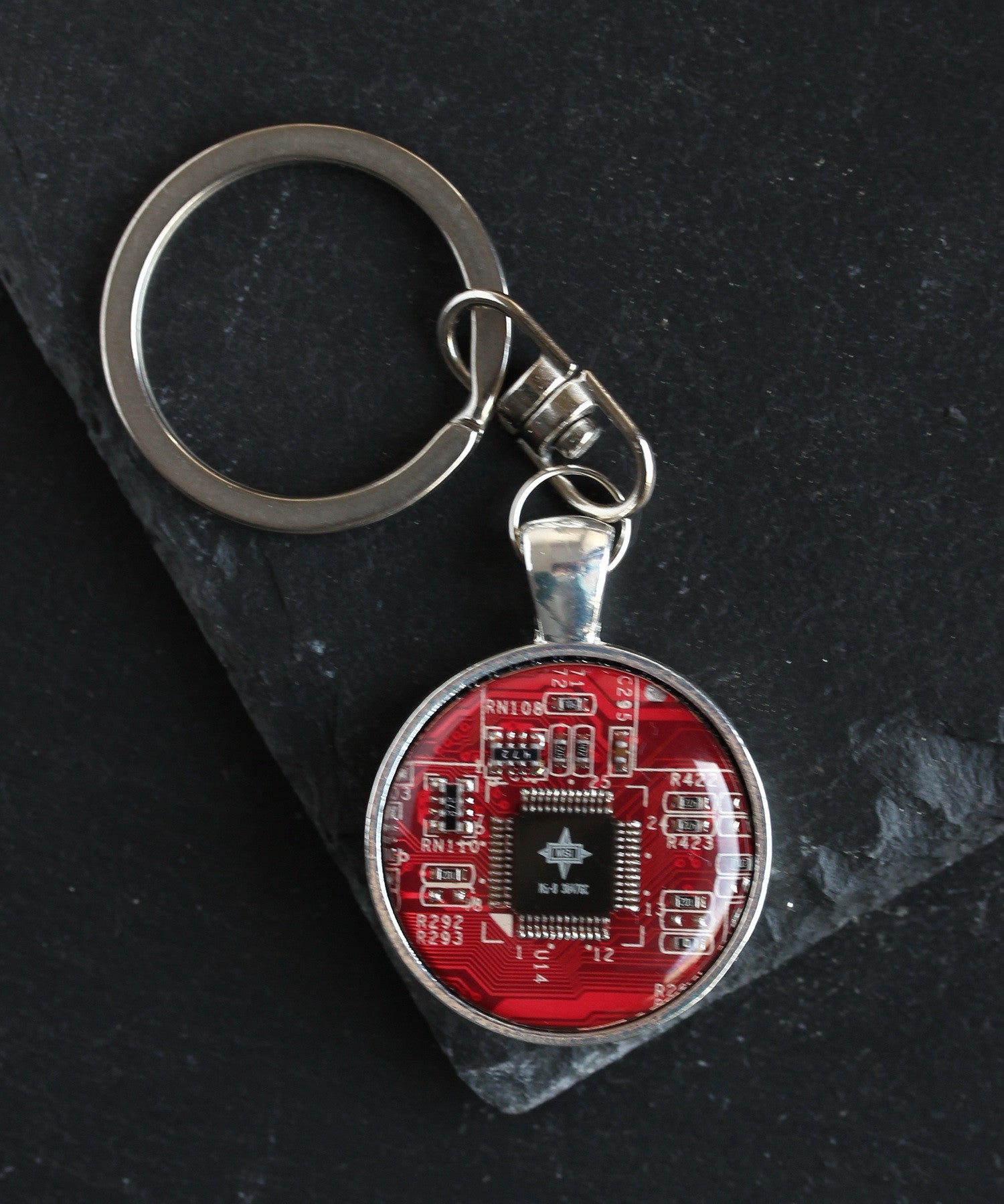 Circuit board keyring