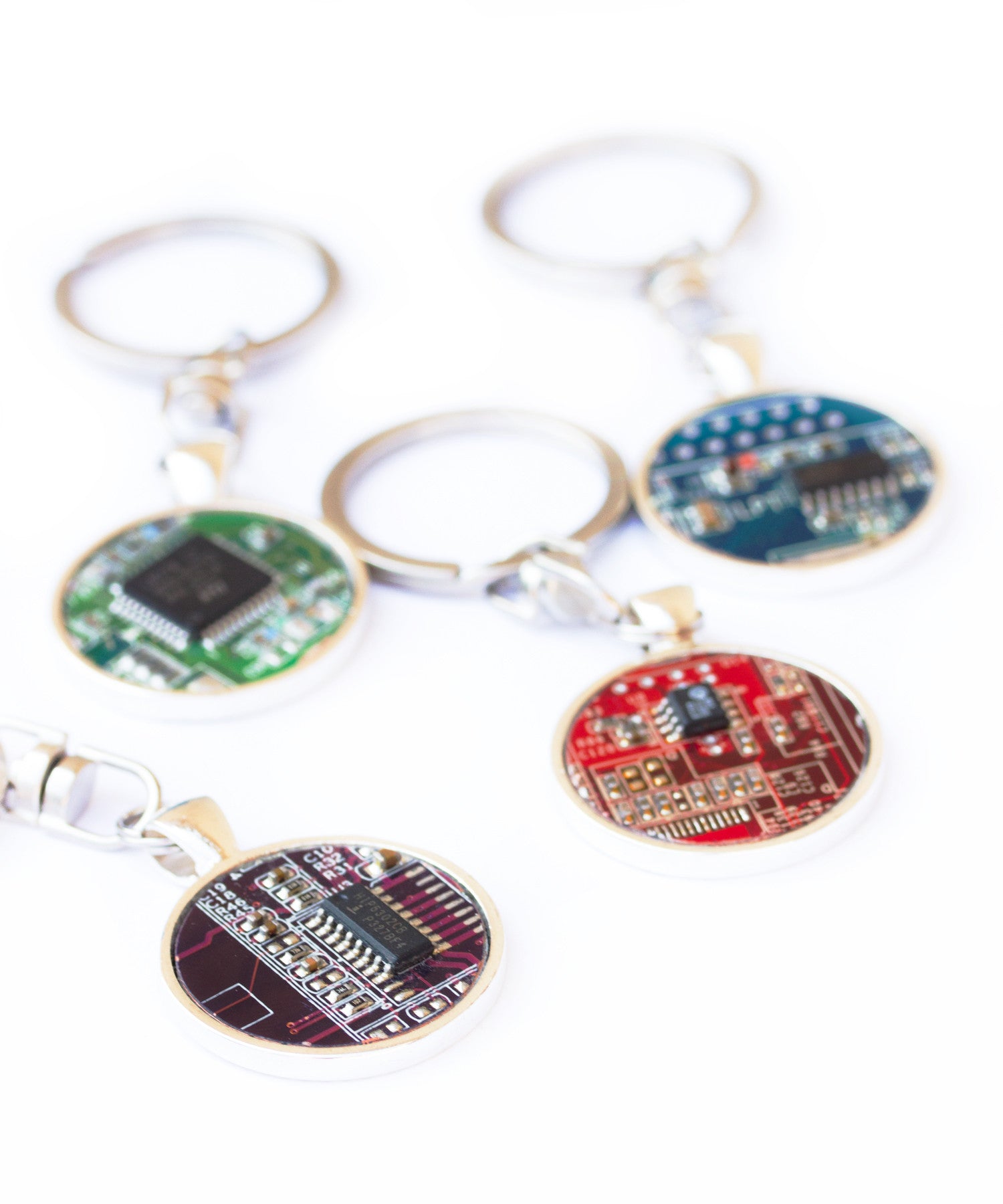 Circuit board keychain